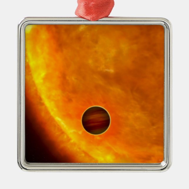 A Jupiter-sized planet Metal Tree Decoration (Front)