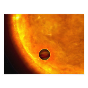 A Jupiter-sized planet Photo Print