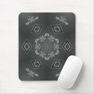 A Kaleidoscope of Delicate Etchings Mouse Mat