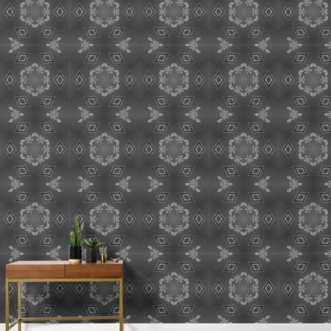 A Kaleidoscope of Delicate Etchings Wallpaper (Hallway)