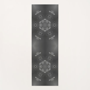 A Kaleidoscope of Delicate Etchings Yoga Mat