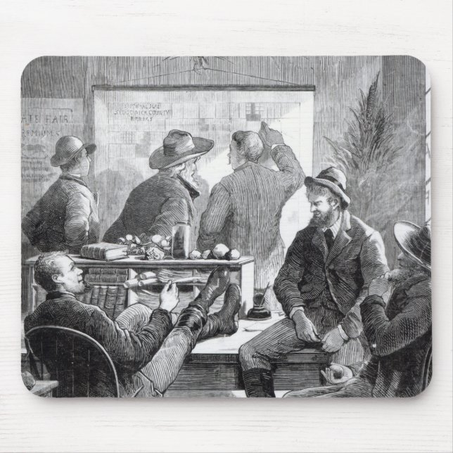 A Kansas Land Office Mouse Mat (Front)