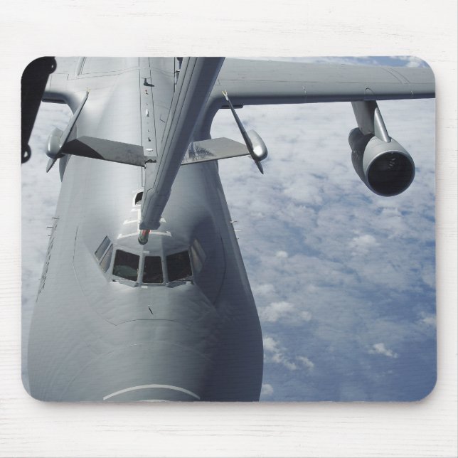 A KC-10 Extender prepares to refuel a C-5 Galax Mouse Mat (Front)