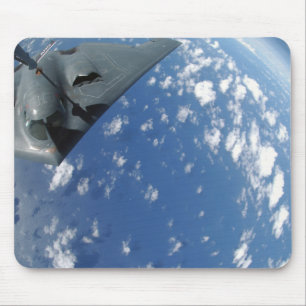 A KC-135 Stratotanker refuels a B-2 Spirit Mouse Mat