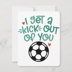 A KICK OUT OF YOU HOLIDAY CARD