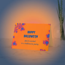 A Kinder, Gentler Hallowe'en Invitation