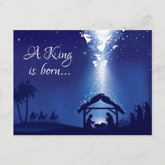 A king is born.. postcard (Front)