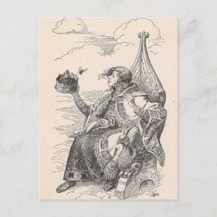 A King Postcard