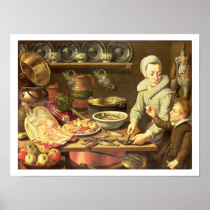 A Kitchen Interior Poster
