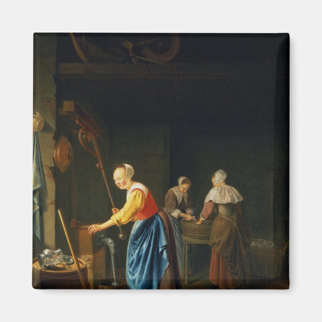 A Kitchen Scene Magnet (Front)