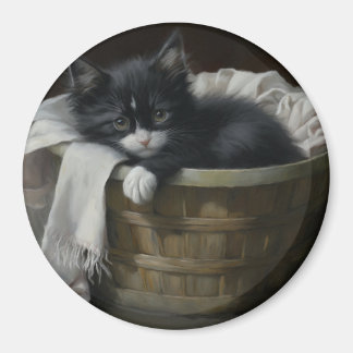 A Kittens Cosy Corner Magnet