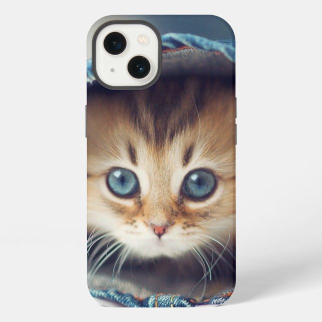 A Kitty named Moorka iPhone Case (Back)
