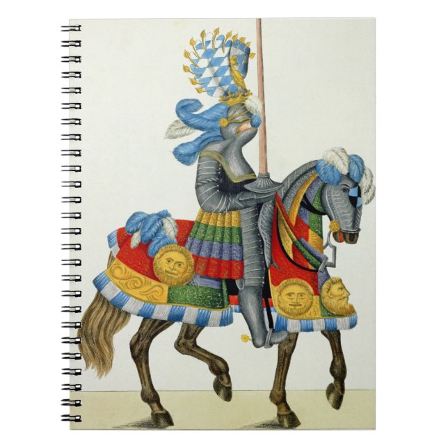 A knight on his way to a tournament, plate from 'A Notebook (Front)