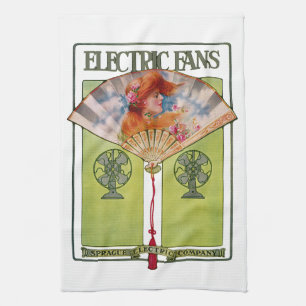 A La Place Clichy Tea Towel