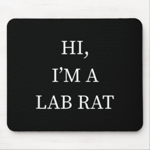 a Lab Rat Halloween Shirt Funny Last Minute Idea Mouse Mat