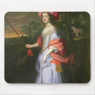 A Lady in Masquerade Costume, c.1679 Mouse Mat