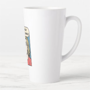 a lady needs her coffee send help out of coffee latte mug