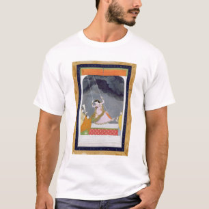 A lady on a swing, Kangra, Punjab hills c.1790 (op T-Shirt