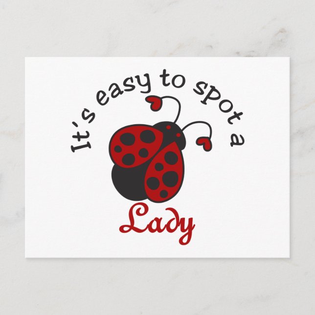 A Lady Postcard (Front)