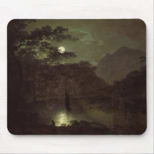 A Lake by Moonlight, c.1780-82 (oil on canvas) Mouse Mat