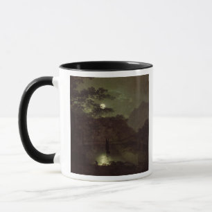 A Lake by Moonlight, c.1780-82 (oil on canvas) Mug