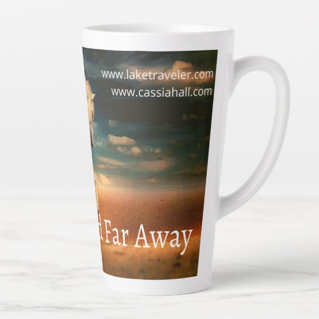 A Land Far Away Latte Mug (Right)