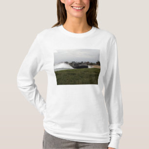 A landing craft air cushion comes ashore T-Shirt