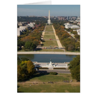 A landscape view of Washington DC