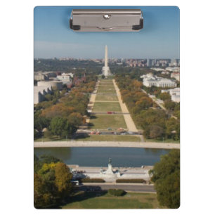A landscape view of Washington DC Clipboard