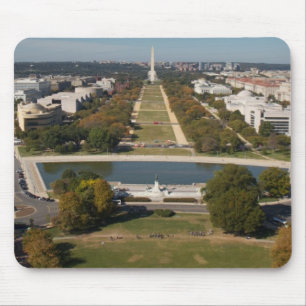 A landscape view of Washington DC Mouse Mat