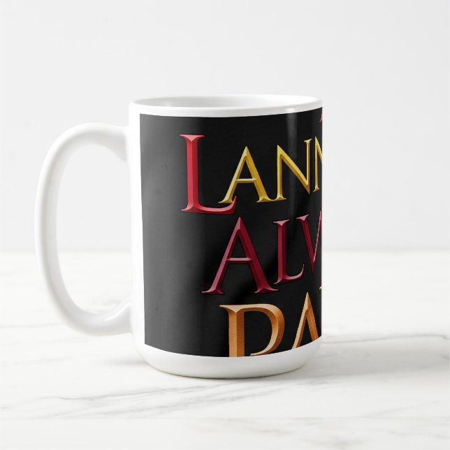 A Lannister Always Pays Coffee Mug (Left)
