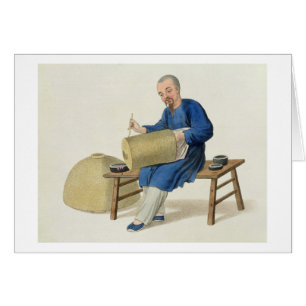 A Lantern Painter, plate 20 from 'The Costume of C