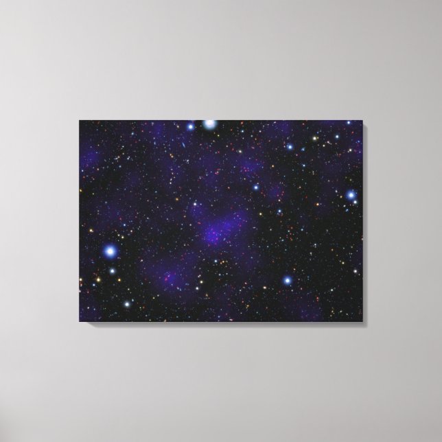 A large collection of galaxies canvas print (Front)