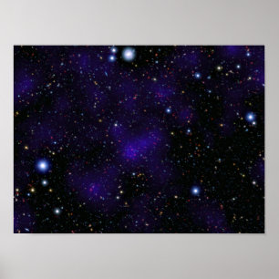 A large collection of galaxies poster