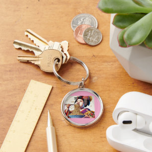 a large-scale maiko key ring