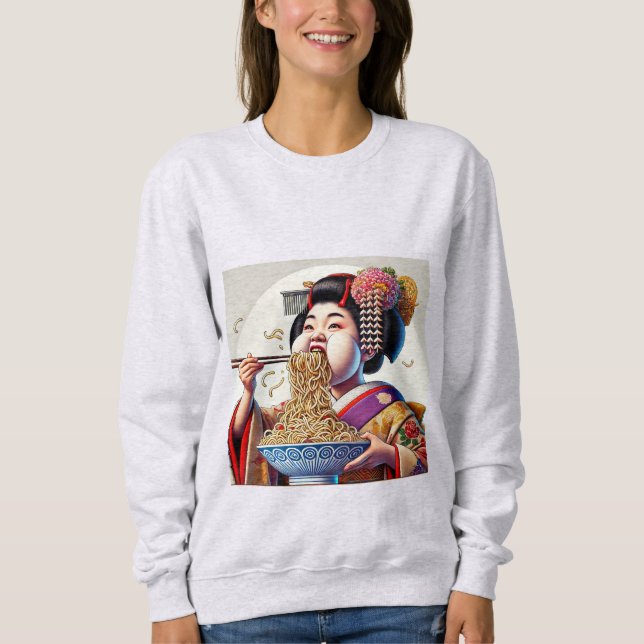 a large-scale maiko sweatshirt (Front)