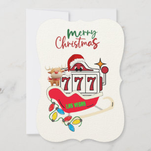 A Las Vegas 777 Christmas Card