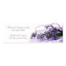 A Lavender Blessing Sachet Tag