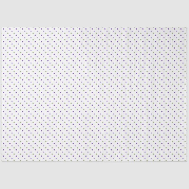 A Lavender Watercolor Series Design 6 Tissue Paper (Front)