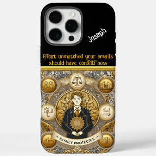A Lawyer Symbolises Justice and Family Protection iPhone 16 Pro Max Case