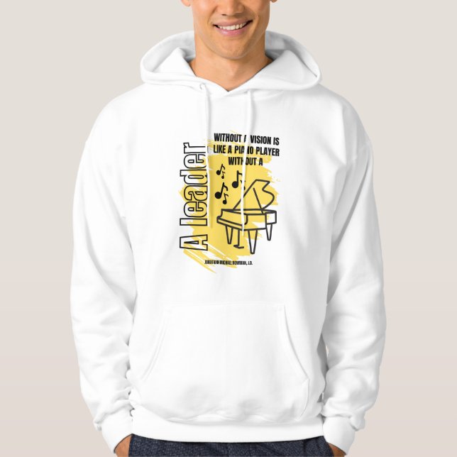 A Leader Without A Vision Hoodie (Front)