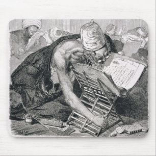 A Learned Man Absorbed in the Koran Mouse Mat