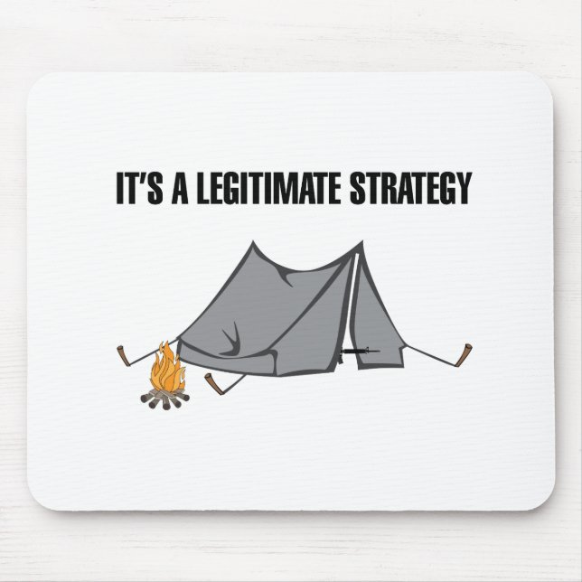 A Legitimate Strategy Mouse Mat (Front)