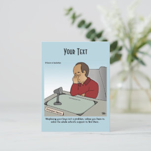 A Lesson in Leadership Postcard