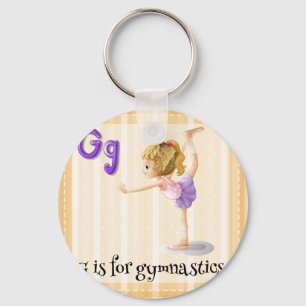 A letter G Key Ring