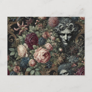 🩸 A Letter to Lunacy – Gothic Victorian Holiday Postcard