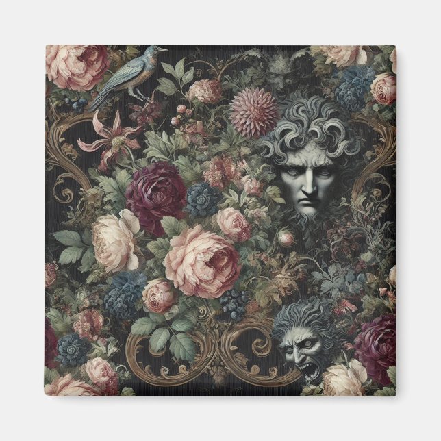 🩸 A Letter to Lunacy – Gothic Victorian  Magnet (Front)