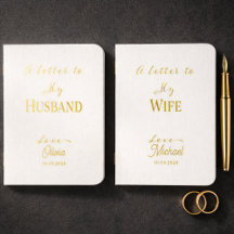 A Letter To My Husband Wife Wedding