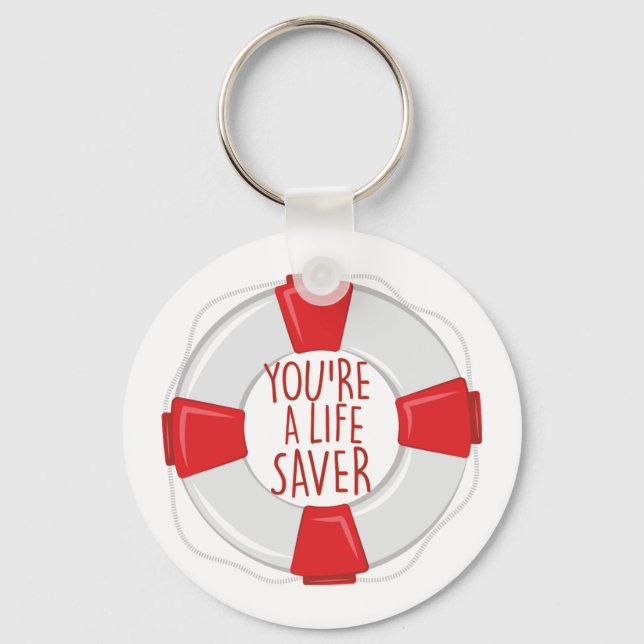 A Life Saver Key Ring (Front)
