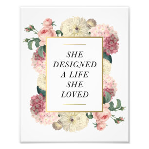 A Life She Loved   Art Print